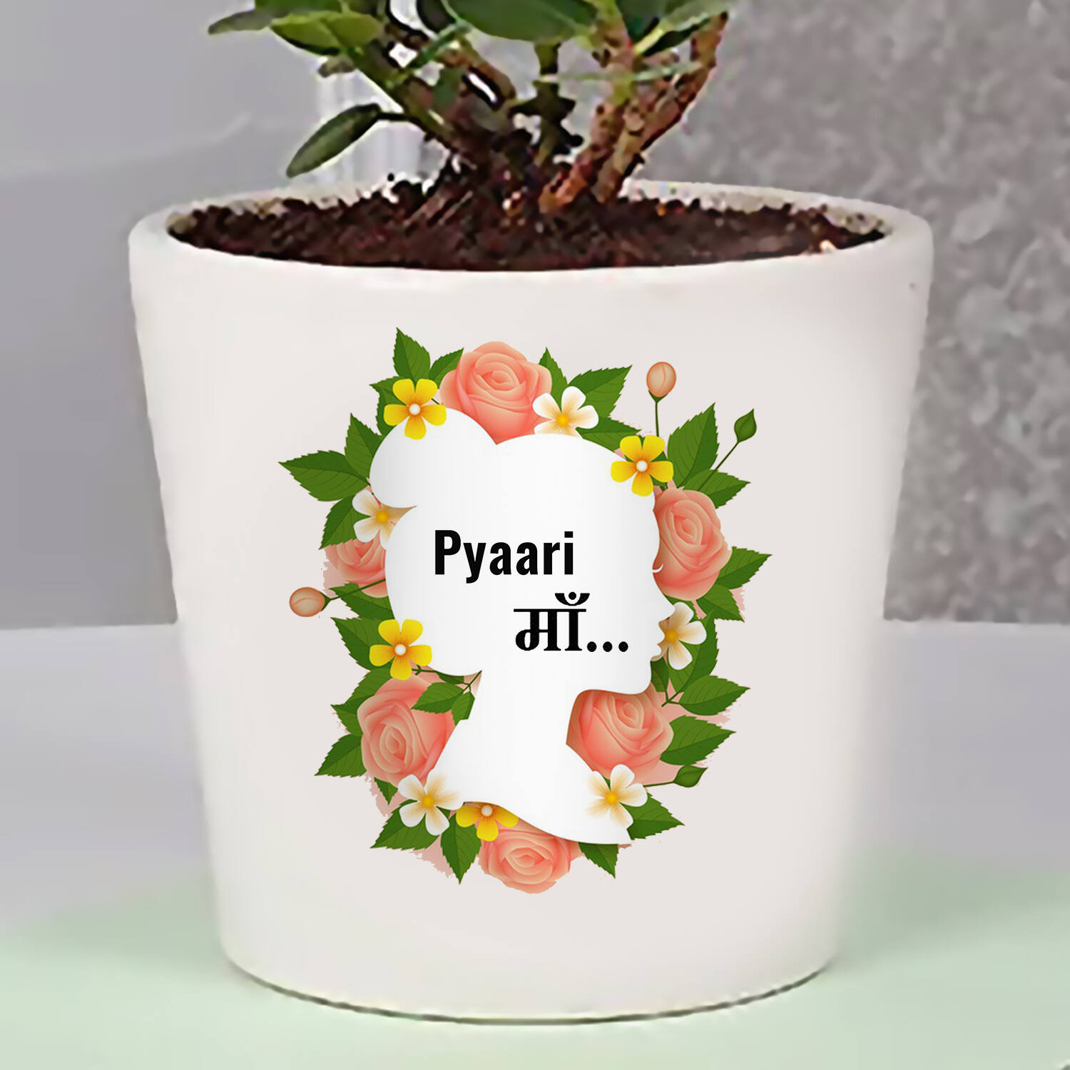 Personalised Let Love Grow Plant Pot - Lovely gift for gardeners –  Letterfest