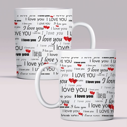 Buy Romantic Love Quotes Mug