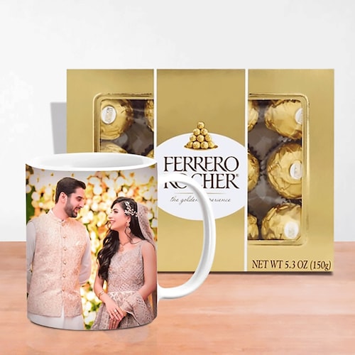 Buy Personalised Mug and Ferrero Delight