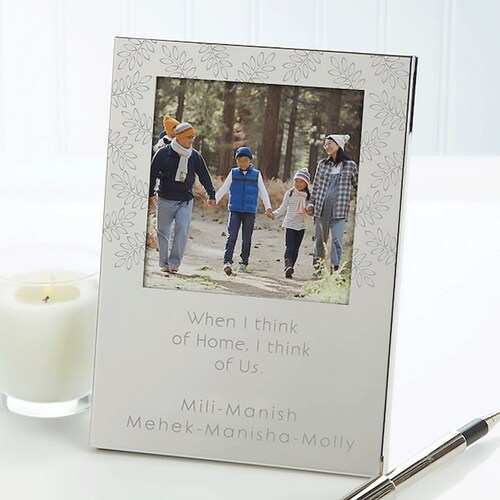 Buy Chic Personalized Silver Picture Frame