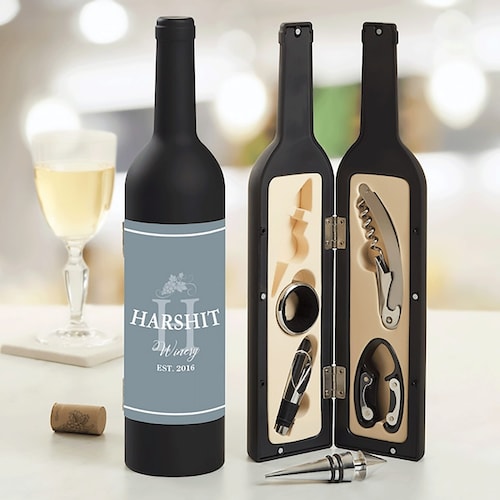 Buy Custom Wine Accessory Set