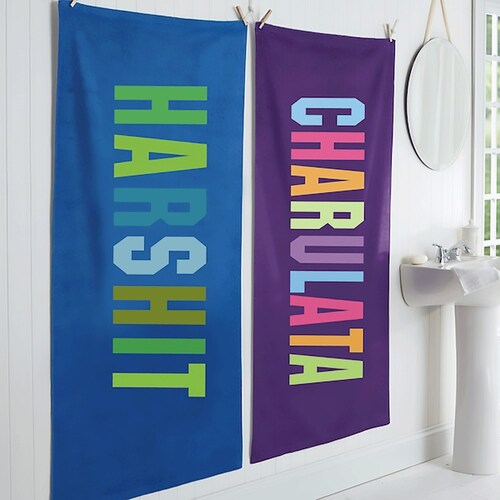 Buy Personalised Towel