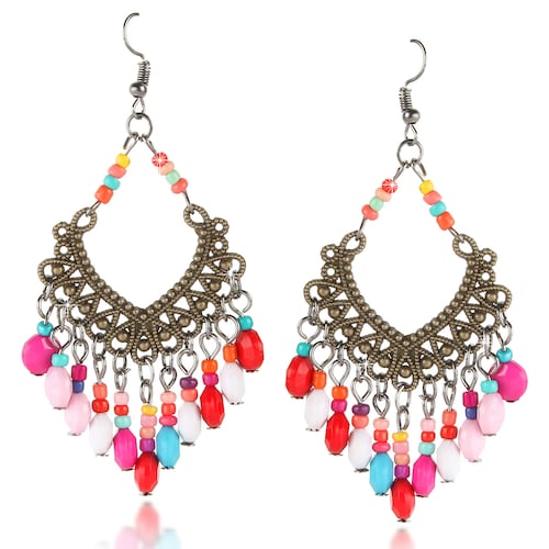 Buy Multicolor Beads Earrings
