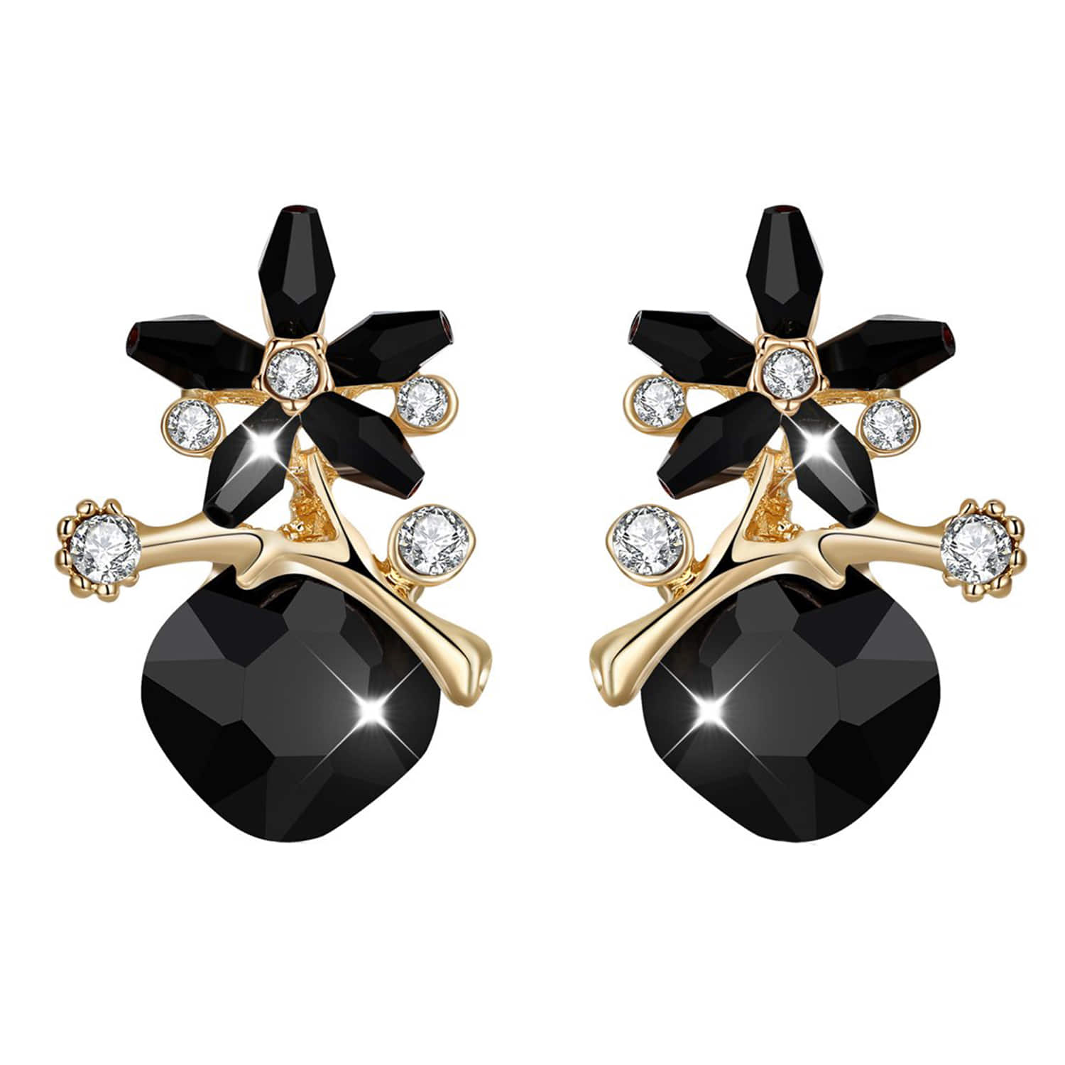 Buy ONKAR JEWELLER Traditional Jewelry Earrings for women Black Gem Rich  Design Earrings for Girls and Women Assorted Colours at Amazonin