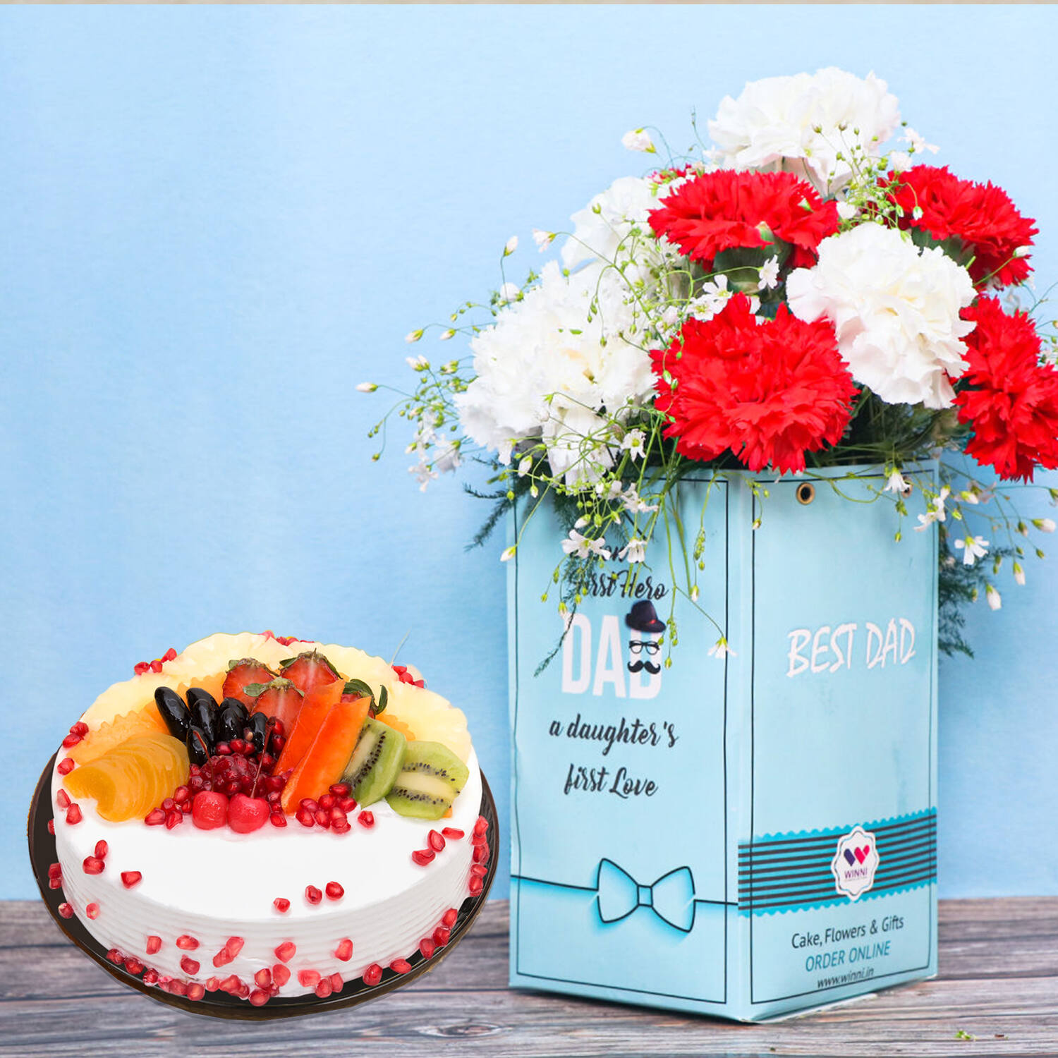 Birthday's and cakes are super bonds – Winni – Cake & Flowers