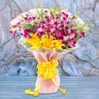 Divine Beauty Of Orchids And Lilies
