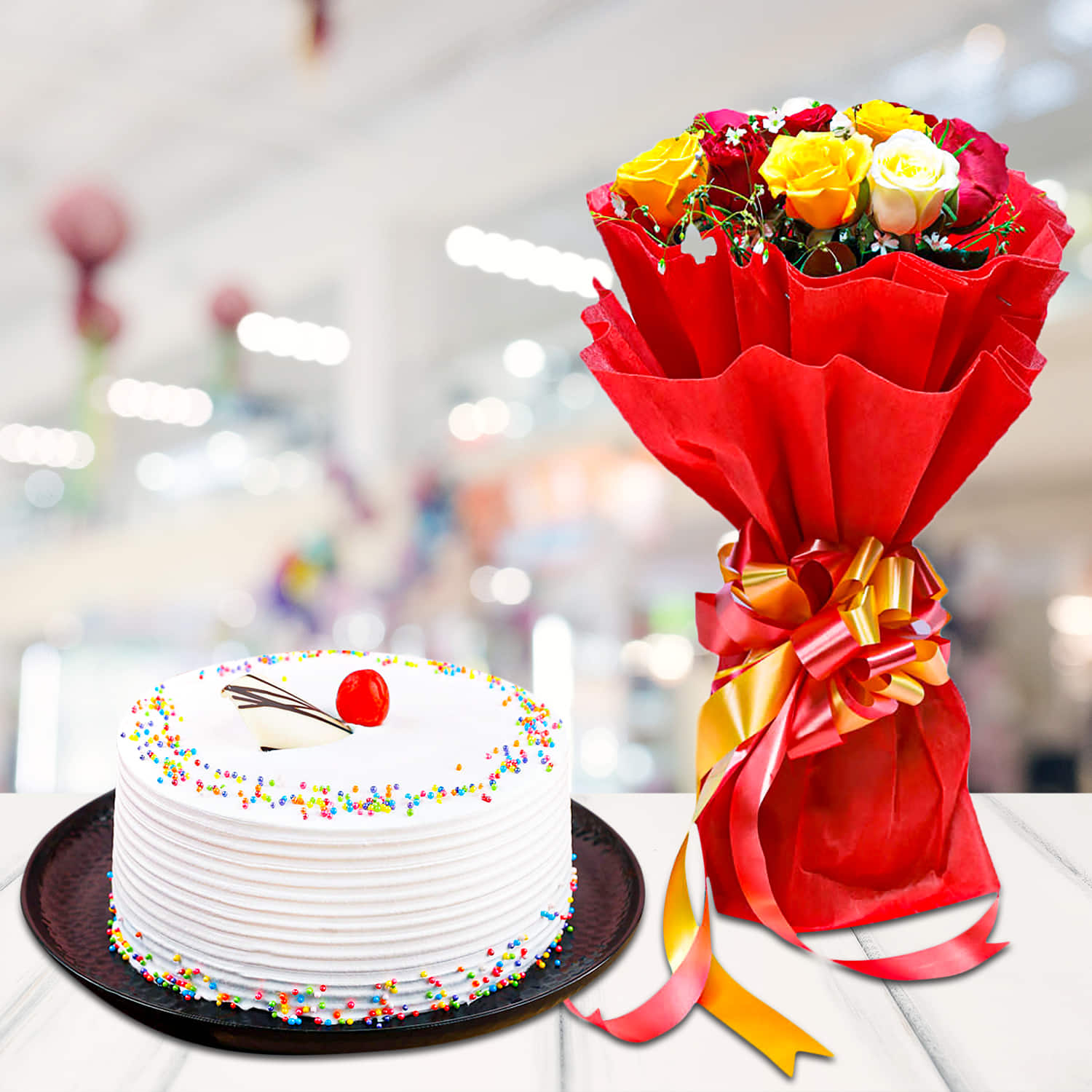 Buy/Send Gift of Decadence Cake Online- FNP