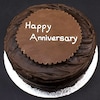 Buy Plain Chocolate Anniversary Cake