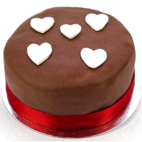 Buy Heart Decorative Chocolate Cake