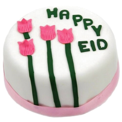 Buy Floral Decor Eid Cake