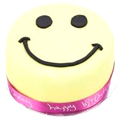 Buy Smiley Birthday Round Cake