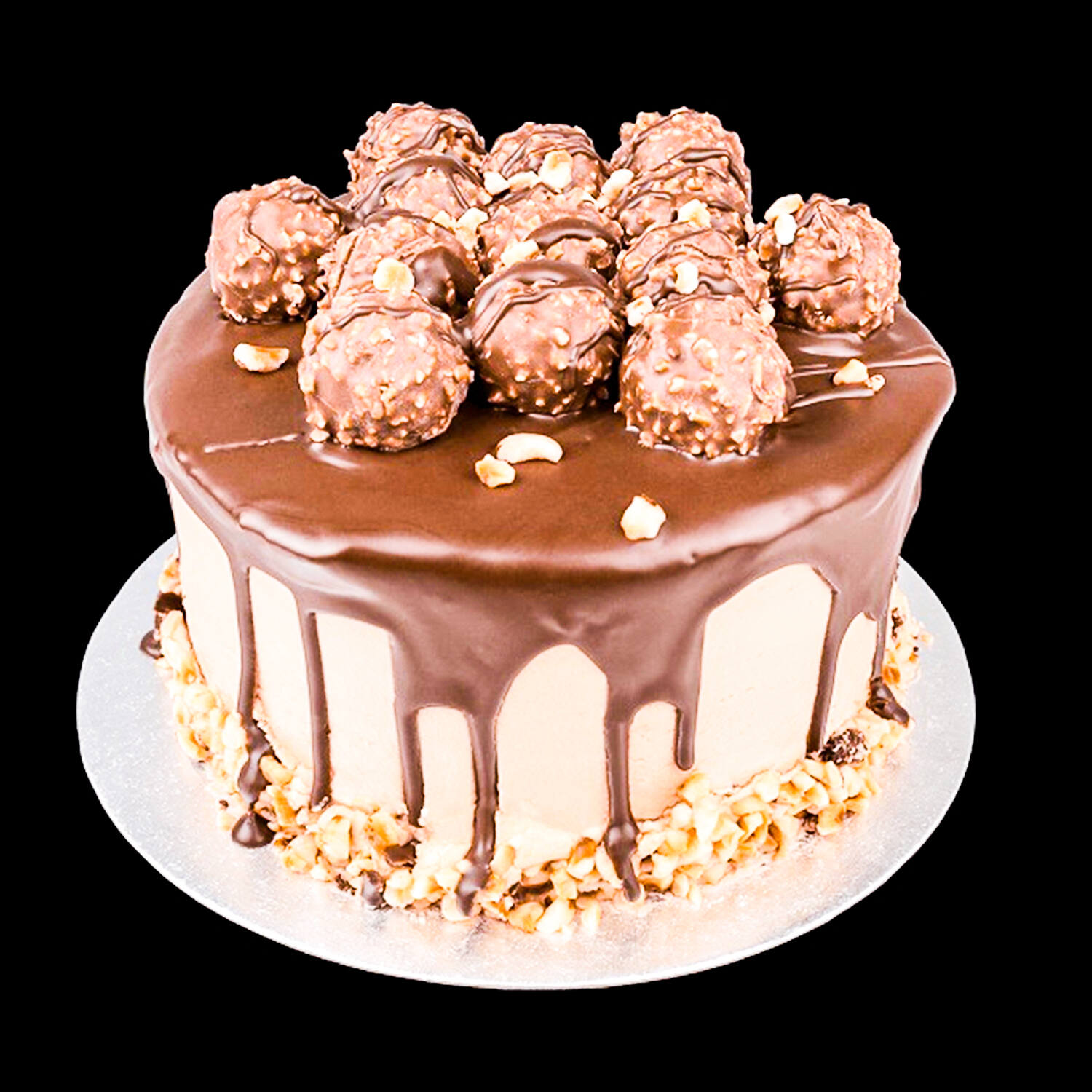 Rasoii - HAZELNUT TRUFFLE CAKE ----------------- Posted by : Amina E.k  Recipe type:Cake Cusine. :English Time required :2hours including baking  and icing. HAZELNUT CAKE ----------- Egg-3(egg white and yolk seperated)  Maida-1cup Baking