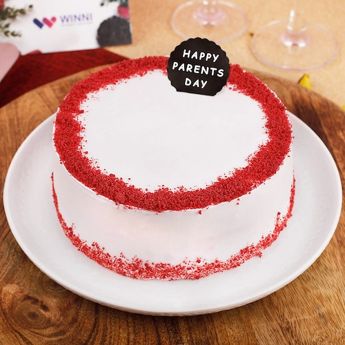Buy Simple Velvety Cream Cake