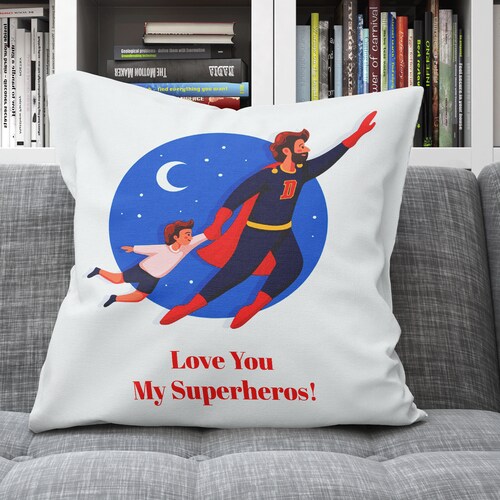 Buy Love You My Superhero Cushion