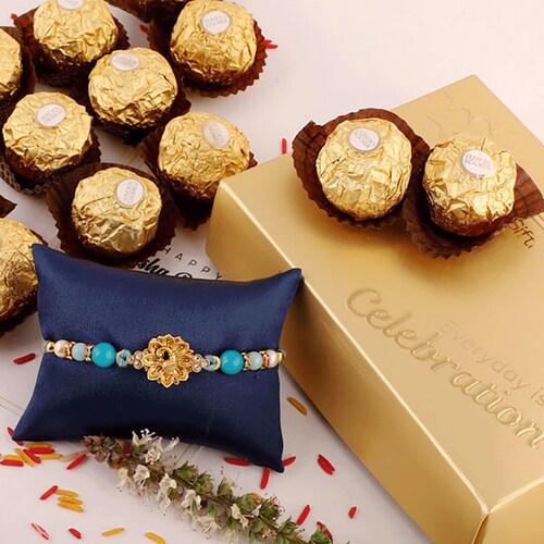 Buy Ritual Rakhi With Ferrero
