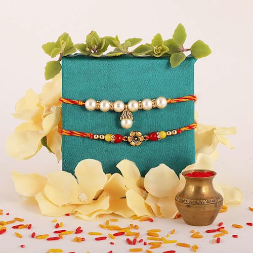 Buy Two Rakhis Set