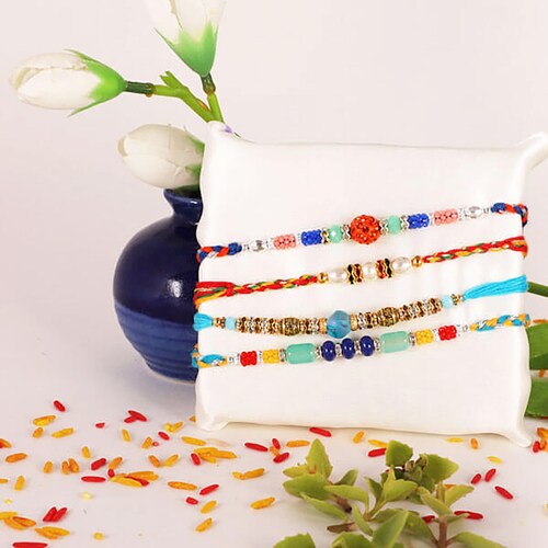 Buy Loving Brother Four Rakhis