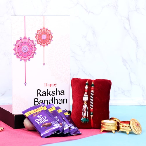 Buy Cadbury Chocolate Bhaiya Bhabhi Rakhi Set