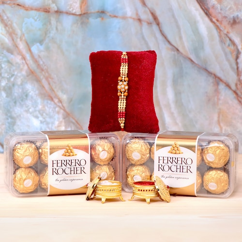 Buy Lucious Ferrero Loving Bro Rakhi