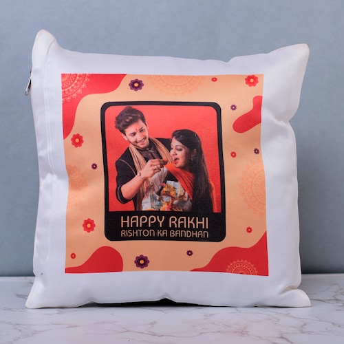 Buy Vibrant Rakhi Cushion