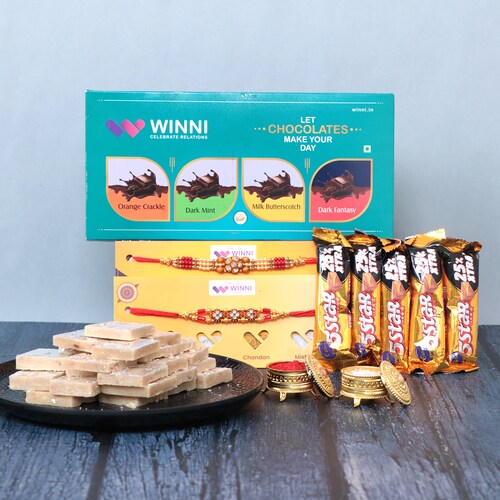 Buy Sweets N Chocolicious Rakhi Set
