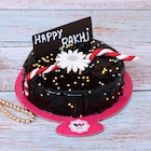 Happy Chocolate Rakhi Cake