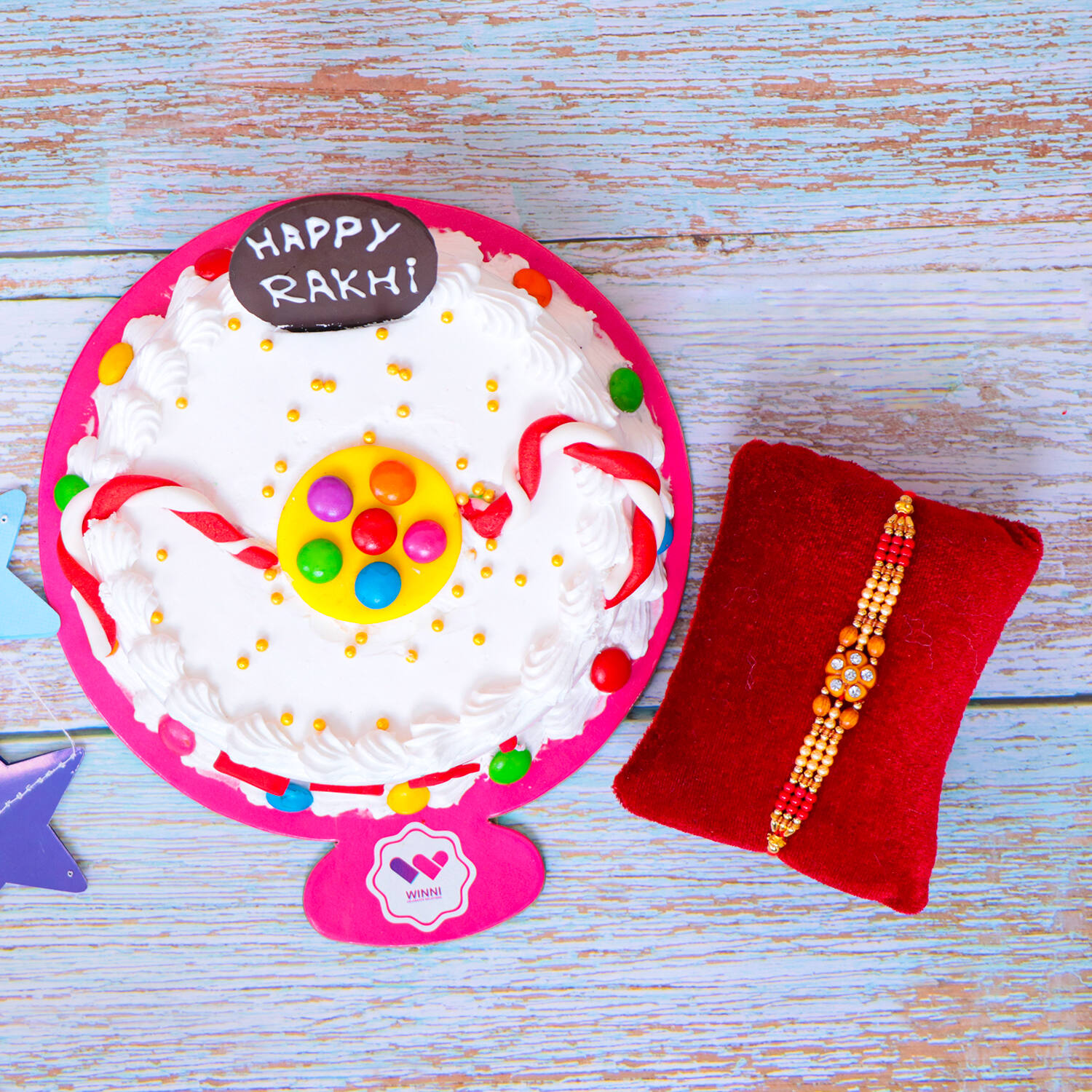 Rakhi Theme Cake | Order for Brother - Sister on Raksha Bandhan | Gurugram