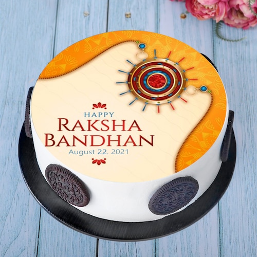 Buy Best Raksha Bandhan Designer Cake