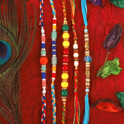 Buy Charming Five Rakhis