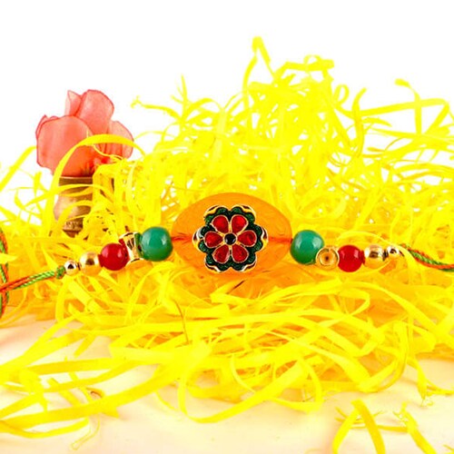 Buy Floral Pebble Rakhi