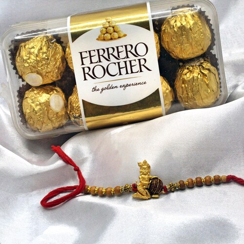 Buy Spiritual Rakhi with Ferrero