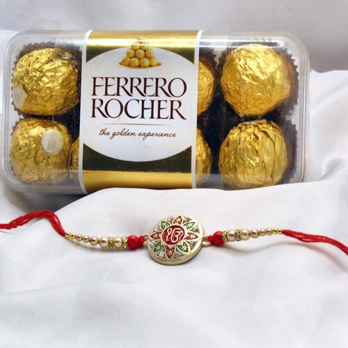 Buy Adorable Rakhi with Ferrero Rocher