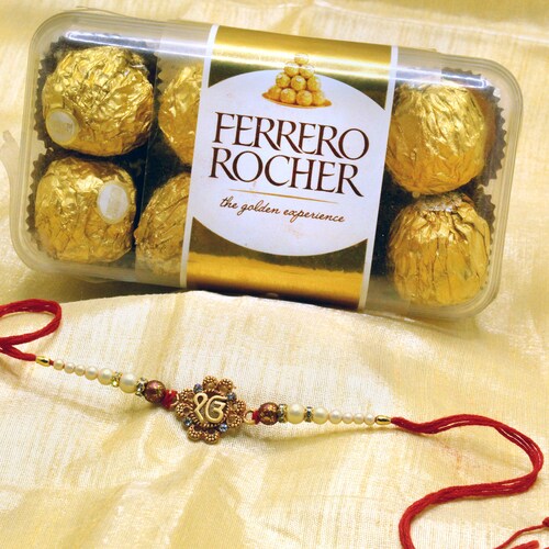 Buy Ferrero Rocher with Stunning Rakhi