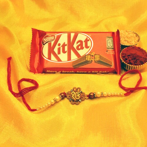 Buy Kitkat with Stunning Rakhi