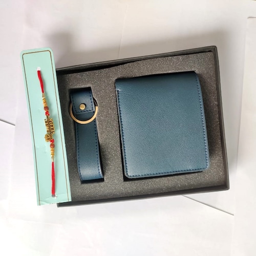 Buy Mens Wallet N Key chain With Box