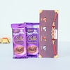 Buy Silky Milky Choco Rakhi Combo
