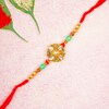 Buy Elegant Kundan Diamond Beads Rakhi