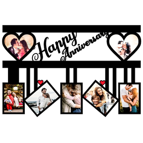 Buy Happy Anniversary Cute Photo Frame for Couples