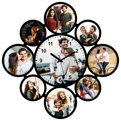 Buy Anniversary Photo Clock For Parents