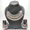 Buy Forever Grance Silver Necklace Set