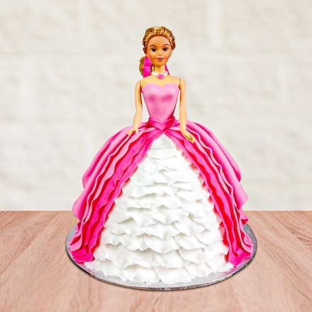 Barbie play doh online cake set