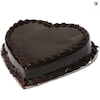 Buy Chocolate Heart Shape Eggless Cake