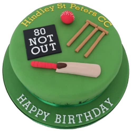 Buy Cricket Fondant Cake