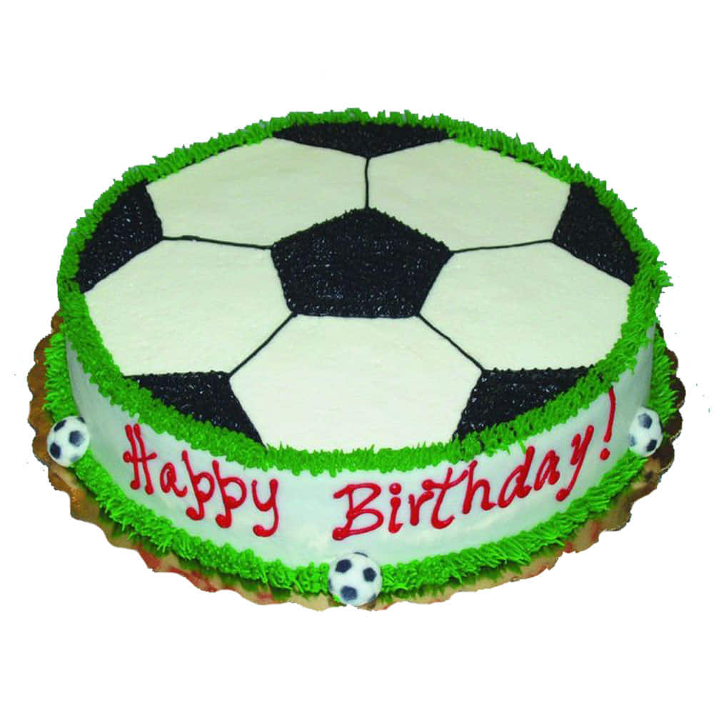 Order 1KG Round Shape Football cake Online From munflowersncakes,bangalore