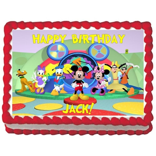 Buy Mickey mouse clubhouse photo cake
