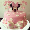 Buy Minnie mouse fondant cake