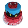 Buy Spider man fondant cake