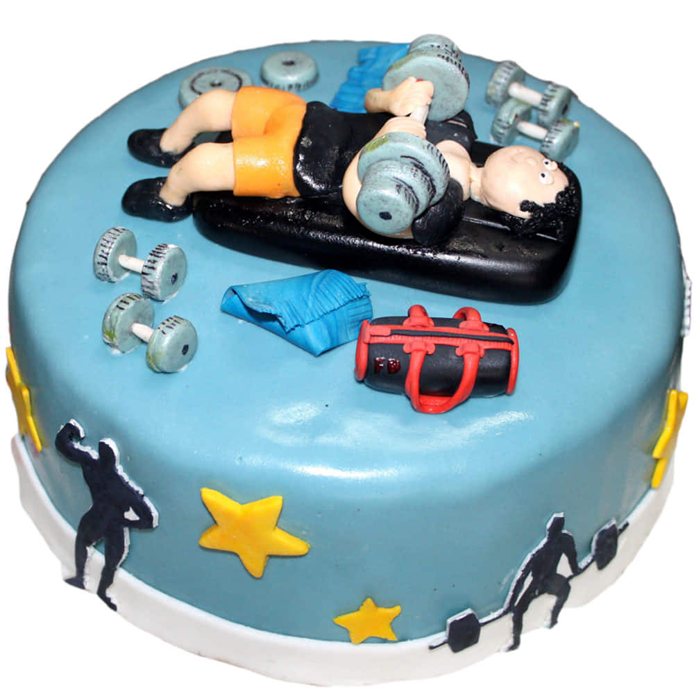 Gym Personalised Cake Topper Birthday Custom Order Bodybuilder Weights  Weightlifting - Etsy