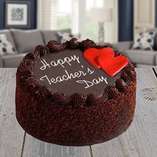 Buy Teacher Day Chocolate Cake