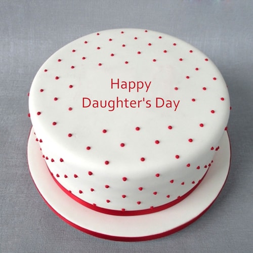 Buy Daughters Day Fondant Cake